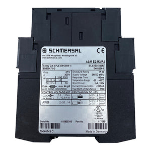 Schmersal ASM-E2-R2/R2 safety monitor, monitoring 