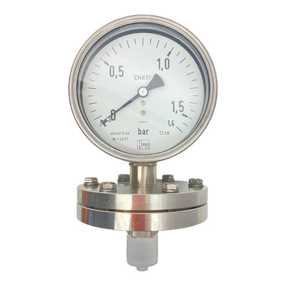 Kobold MAN-PF26WB3 pressure gauge 0-1.6 bar 