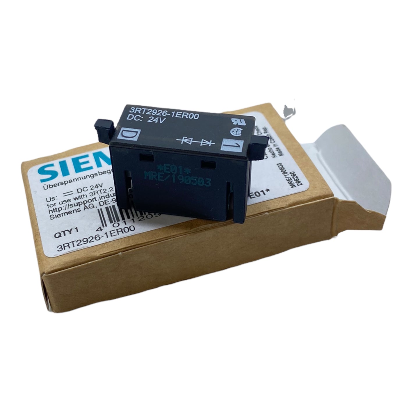 Siemens 3RT2926-1ER00 overvoltage limiter PU: 3 pieces. 