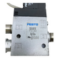 Festo CPE24-M1H-3GL-QS-10 Solenoid Valve 163173 2.5 to 10 bar 24V DC 1.5 W 