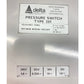 Delta Controls 201 pressure switch 2 bar 240V 5A / 125V 0.25A / 50V 1A / 30V 5A 