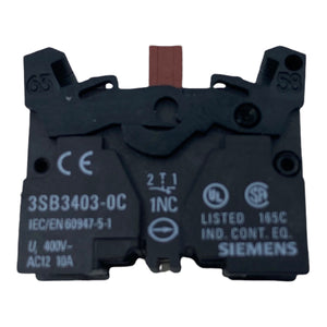 Siemens 3SB3403-0C switching element with 1 switching element PU: 3 pieces 