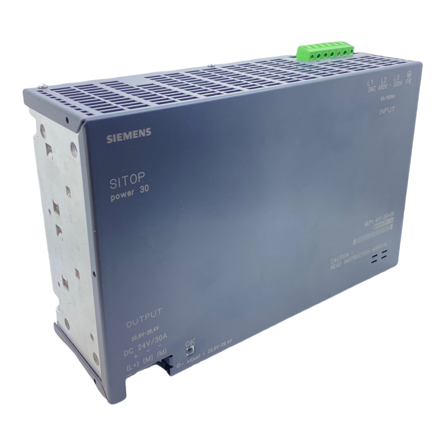 Siemens 6EP1437-2BA00 power supply Sitop Power 30A 24VDC/30A 