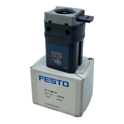 Festo SV-5-M5-B front panel valve 11914 
