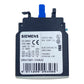 Siemens 3RH1921-1HA22 auxiliary switch 2 NO + 2 NC 230 V 690 V IP20 