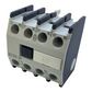 Moeller 22DILM auxiliary contact block 2 NO 2 NC 