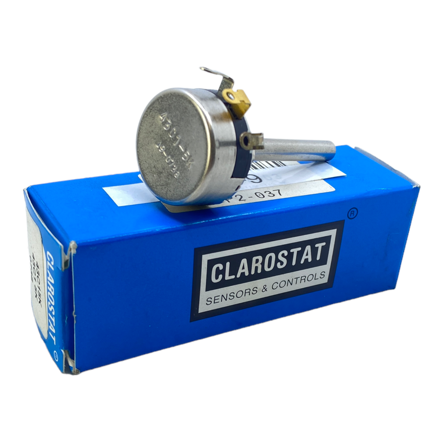 Clarostat 43C1-5K potentiometer 