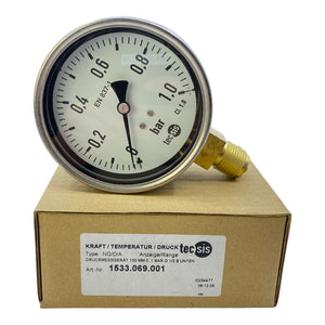 TECSIS NG/DIA pressure gauge 1533.069.001 pressure gauge 0-1bar G1/2B 100mm 