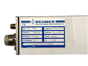 Beumer linear drive LIN600P 31825-0, 24V/DC, 300mA, IP65 