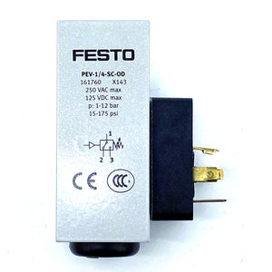 Festo PEV-1/4-SC-OD 161760 pressure switch 