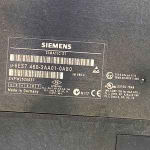 Siemens 6ES7 460-3AA01-0AB0 interface module 