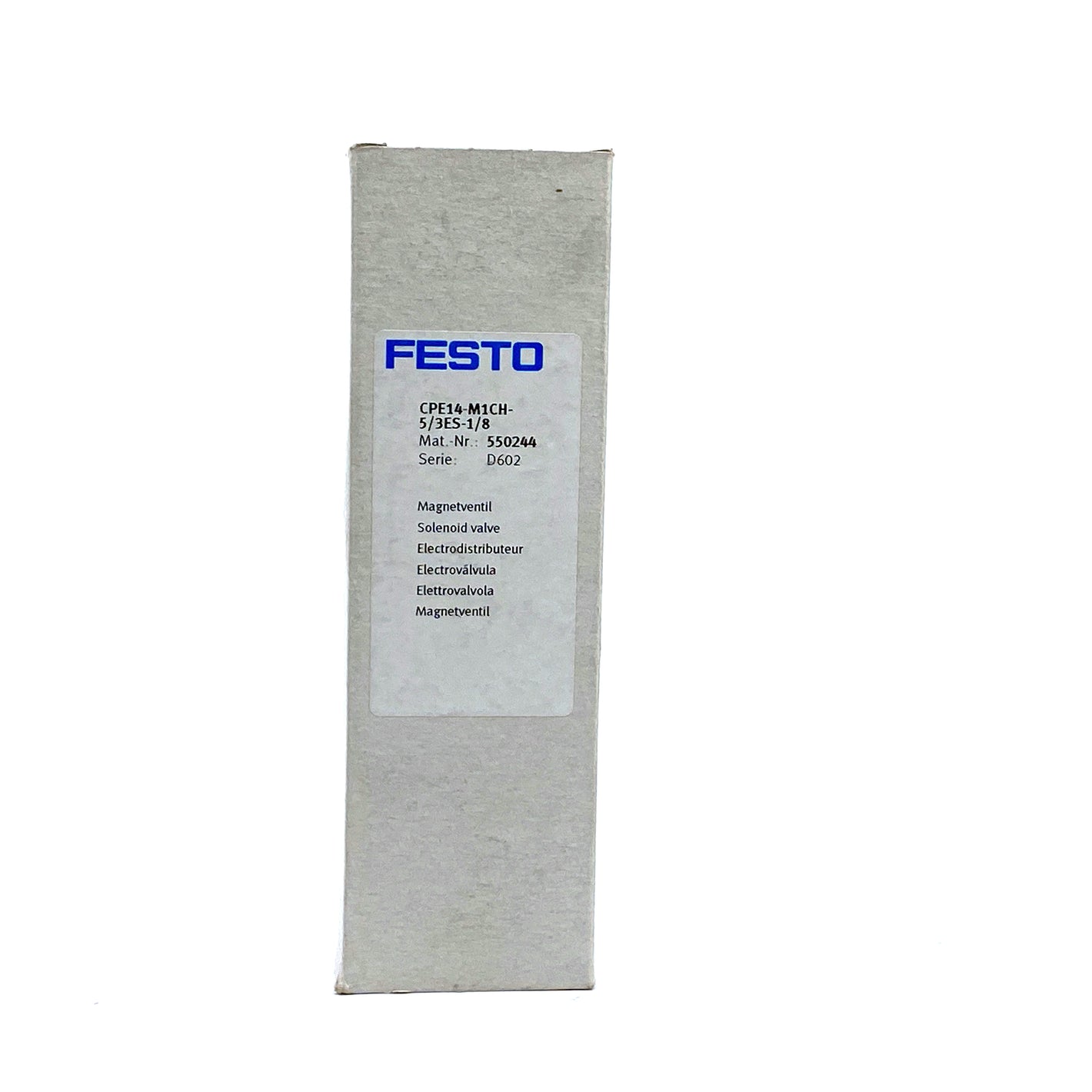 Festo CPE14-M1CH-5/3ES-1/8 550244 Solenoid valve 